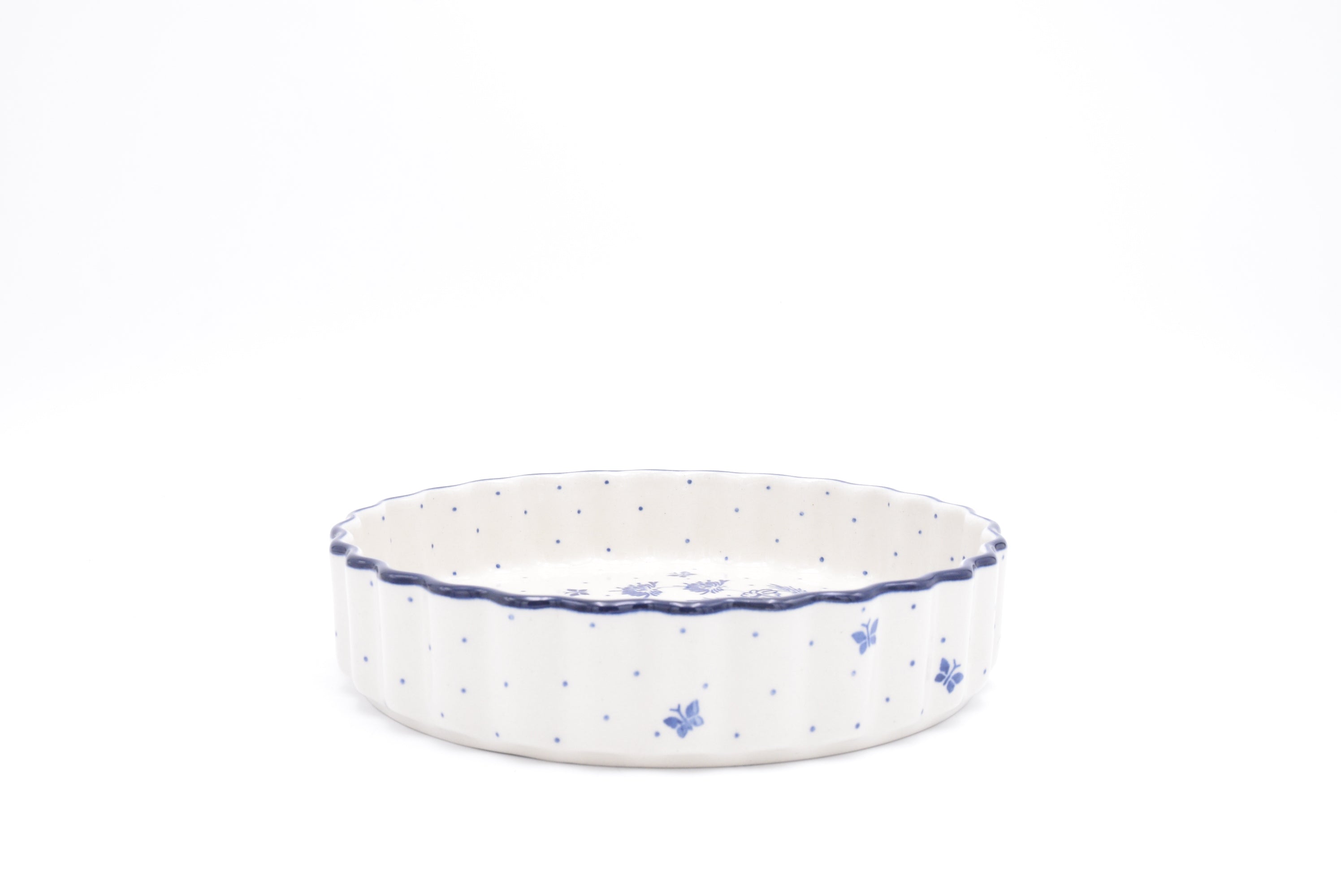 910 Bunzlau Ovenschaal 2880 - Blij Blauw Bunzlau