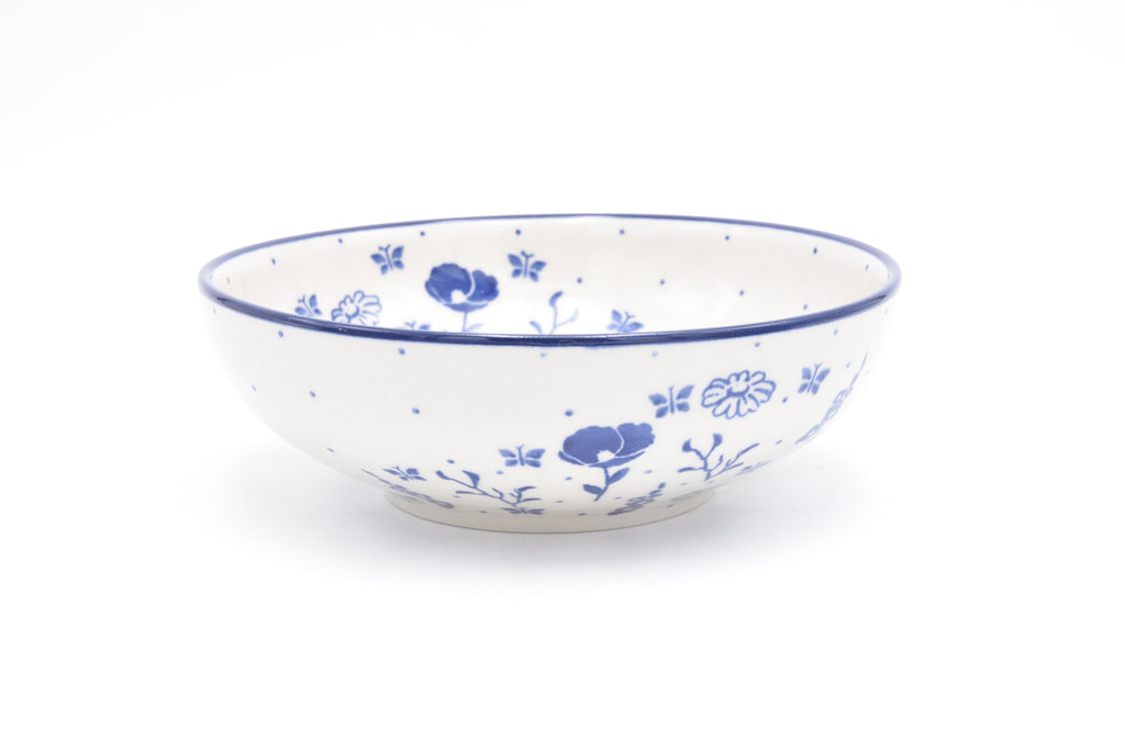 B90 Bunzlau Schaaltje laag 2888 - Blij Blauw Bunzlau