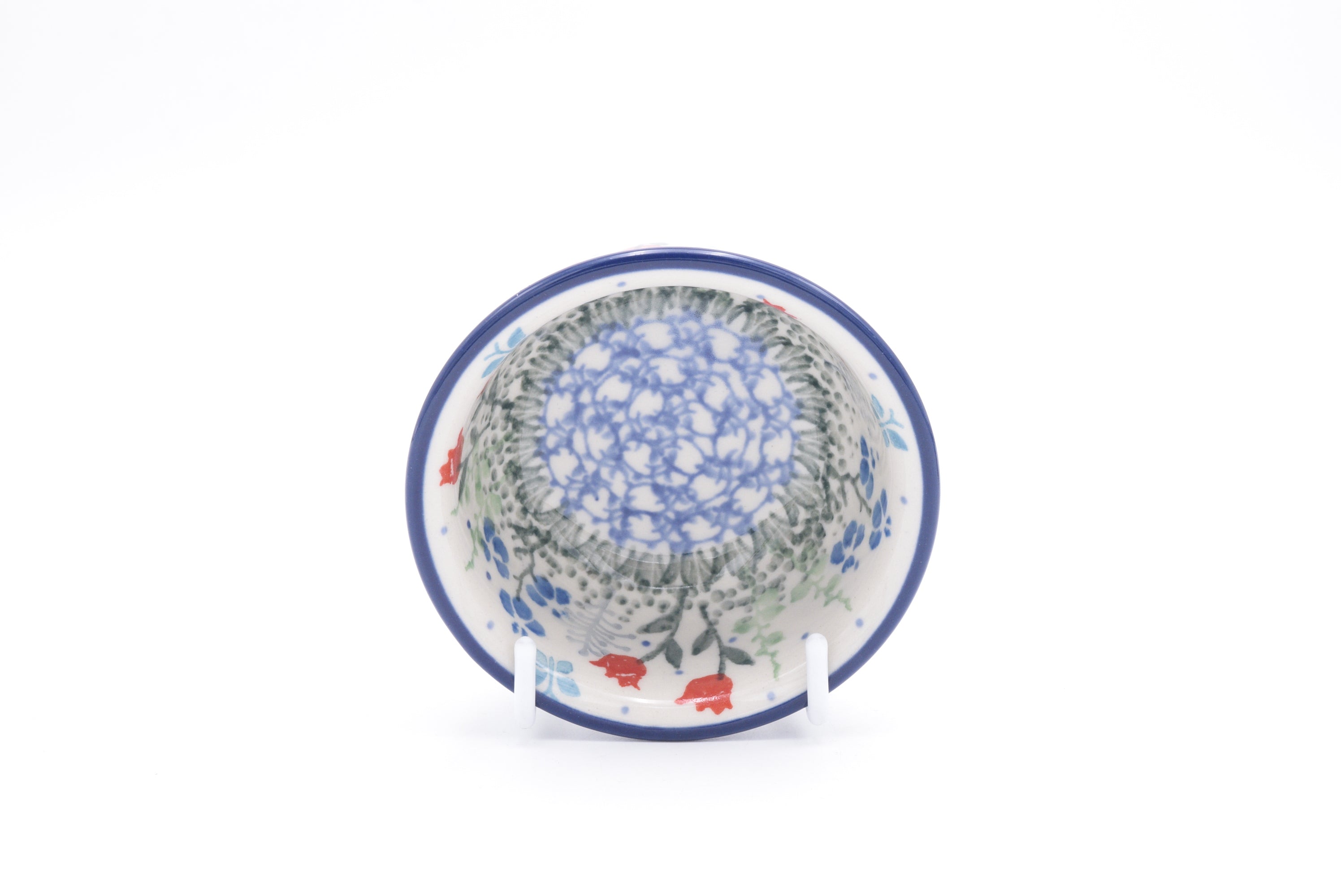 781 Bunzlau Tapasschaaltje 2889 - Blij Blauw Bunzlau