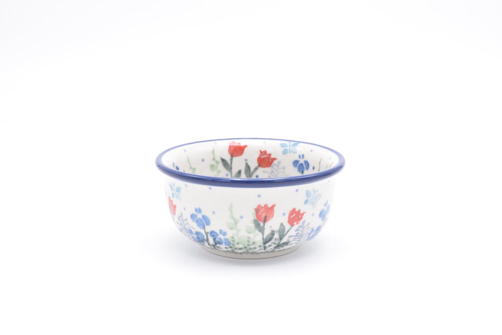 781 Bunzlau Tapasschaaltje 2889 - Blij Blauw Bunzlau
