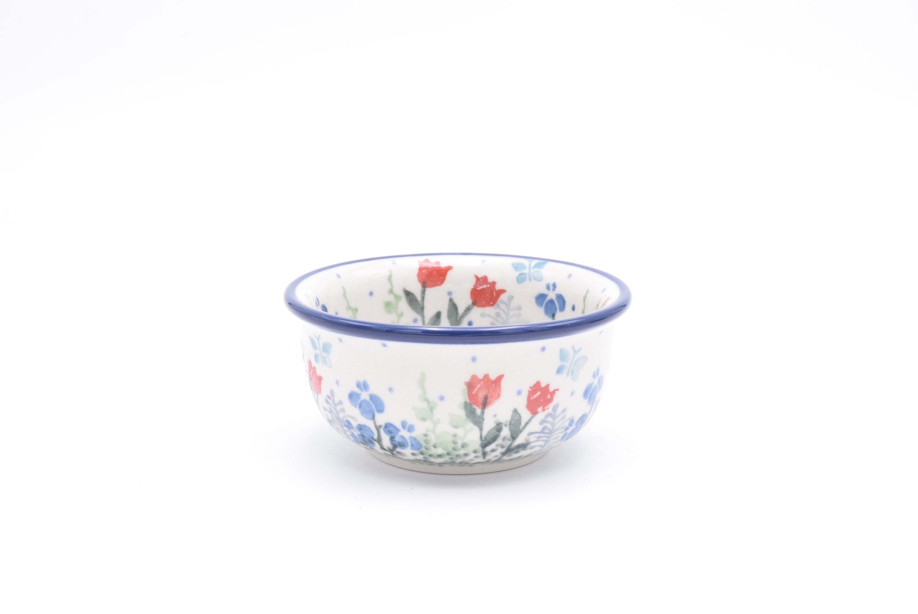 781 Bunzlau Tapasschaaltje 2889 - Blij Blauw Bunzlau