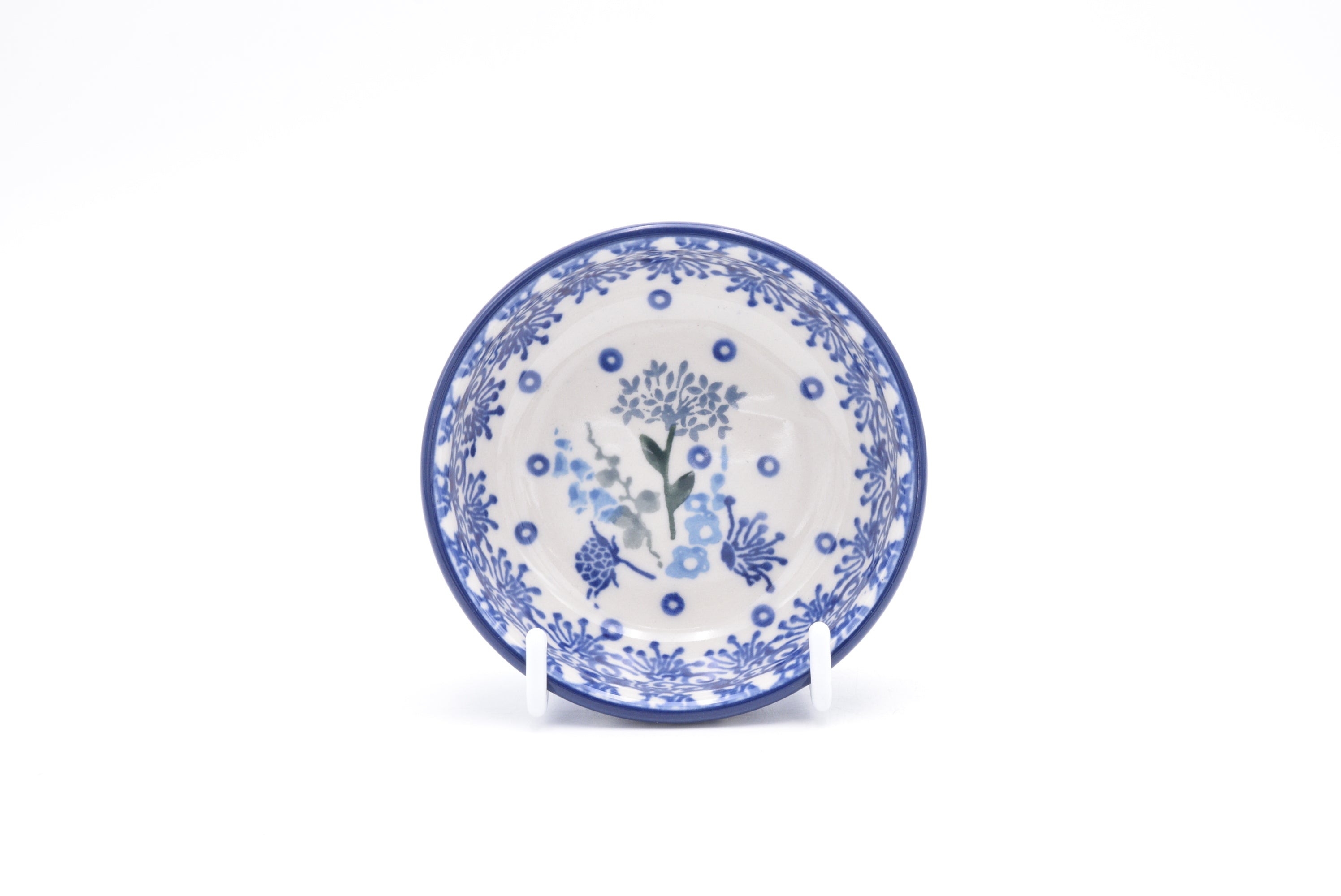 B88 Bunzlau Tapasschaaltje 2896 - Blij Blauw Bunzlau