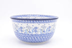 214 Bunzlau Diepe schaal 2896 - Blij Blauw Bunzlau