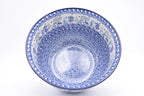 214 Bunzlau Diepe schaal 2896 - Blij Blauw Bunzlau