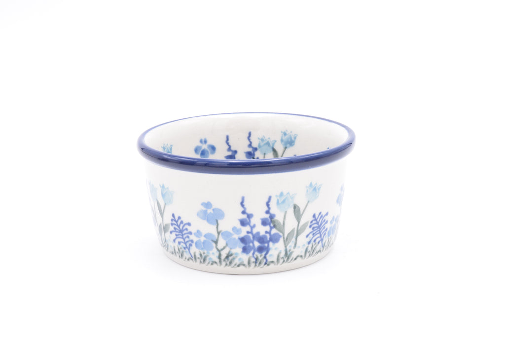 409 Bunzlau Schaaltje Soufflé 2898 - Blij Blauw Bunzlau