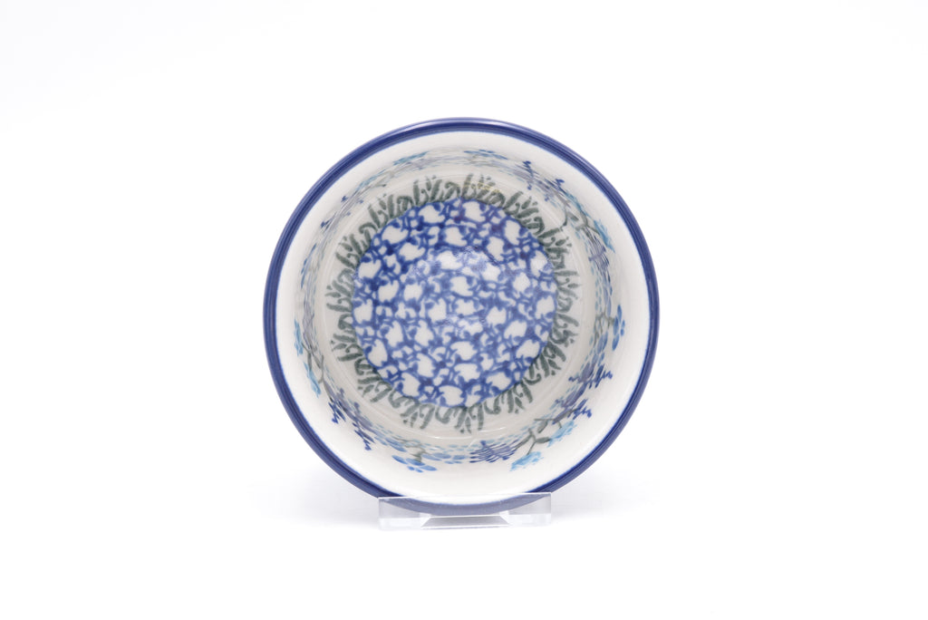 409 Bunzlau Schaaltje Soufflé 2898 - Blij Blauw Bunzlau