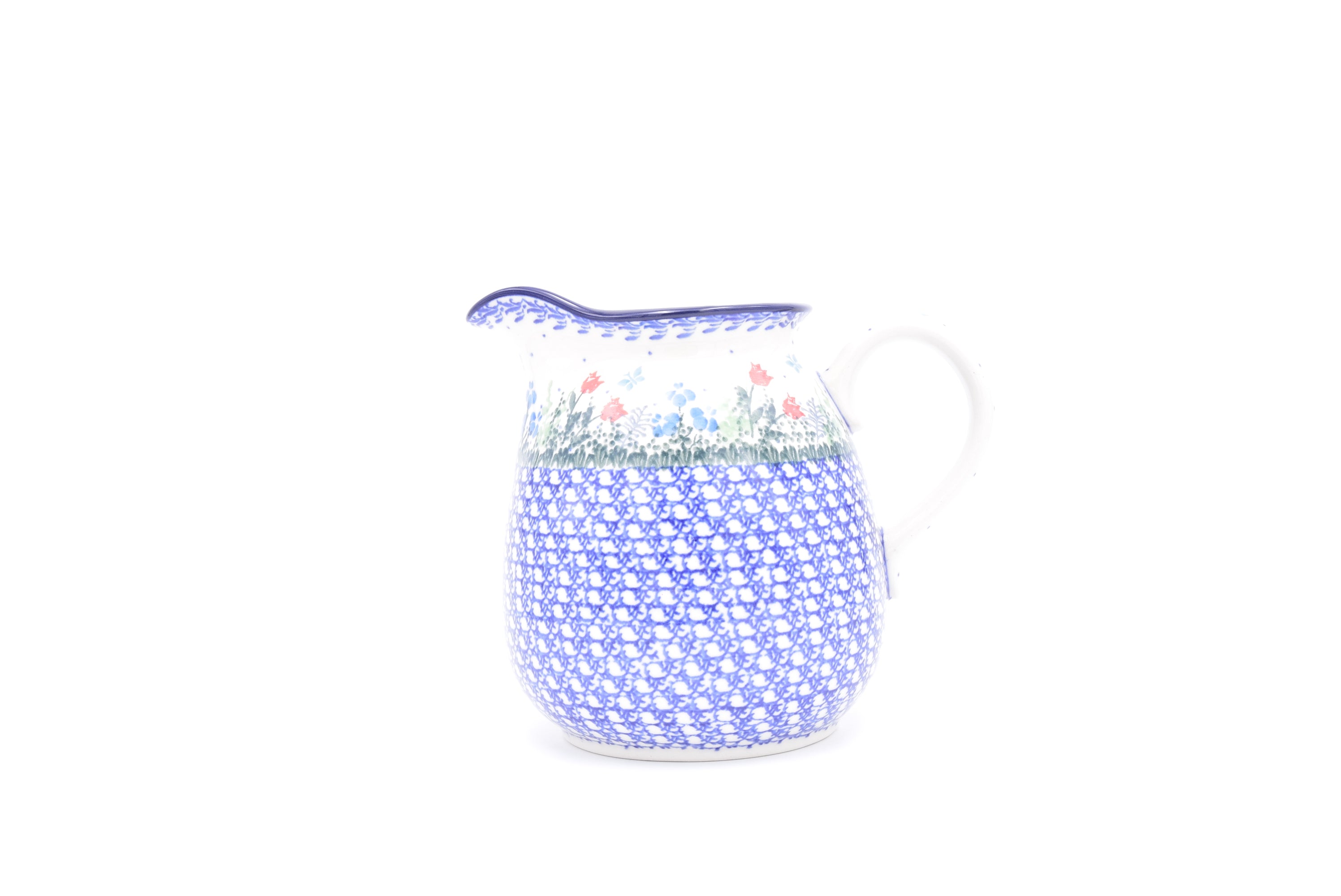 077 Bunzlau Schenkkan 2903 - Blij Blauw Bunzlau