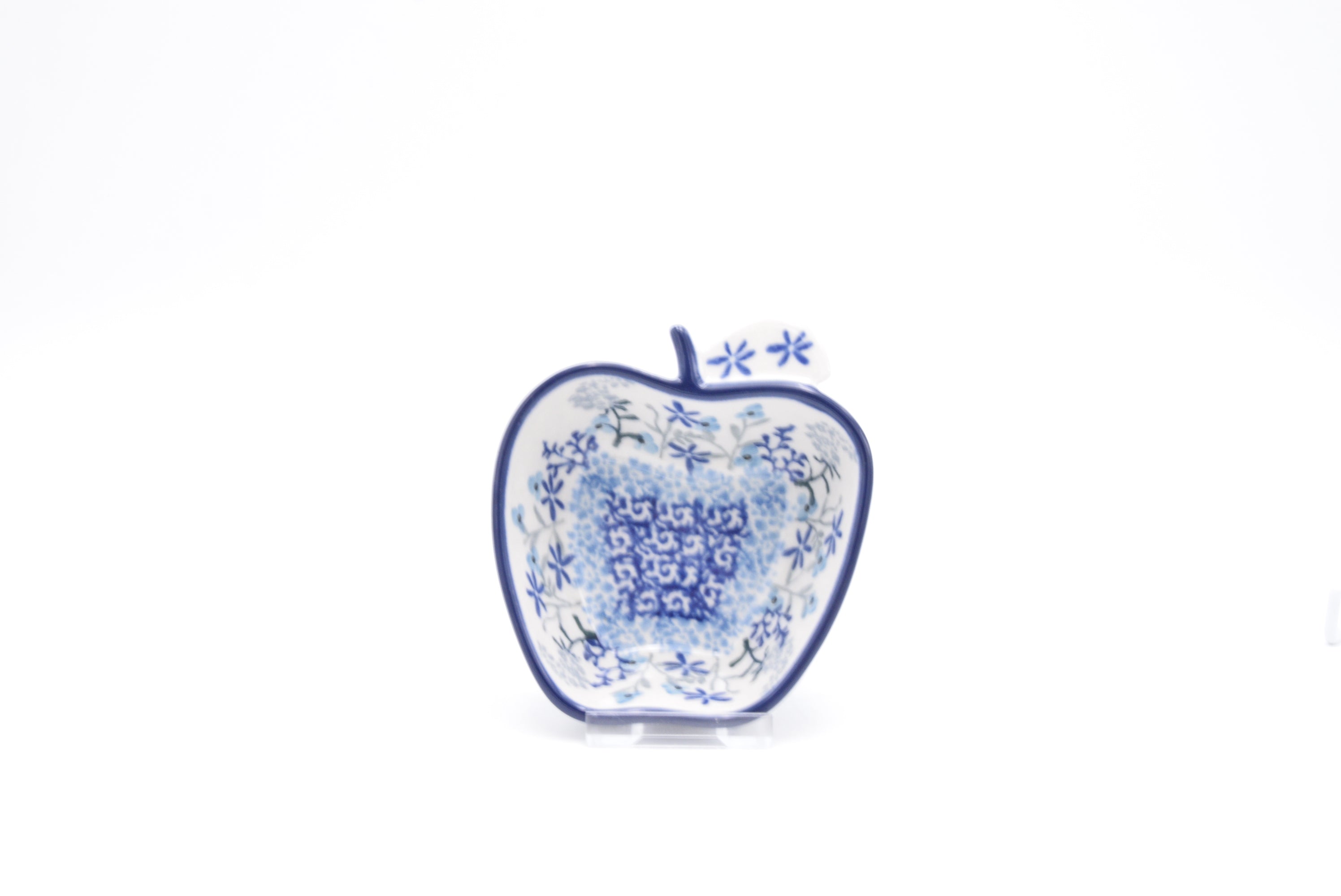 B50 Bunzlau appelschaaltje  2922 - Blij Blauw Bunzlau