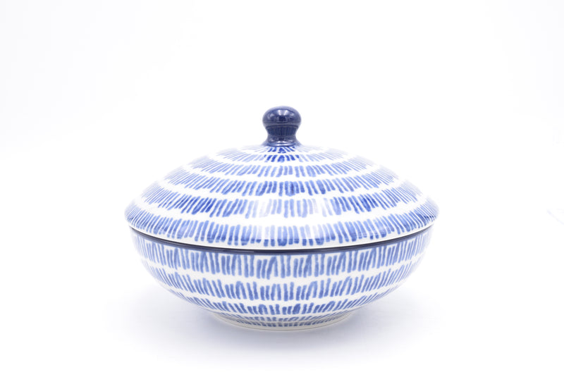 C55 Bunzlau Bonbonnière 2972 - Blij Blauw Bunzlau