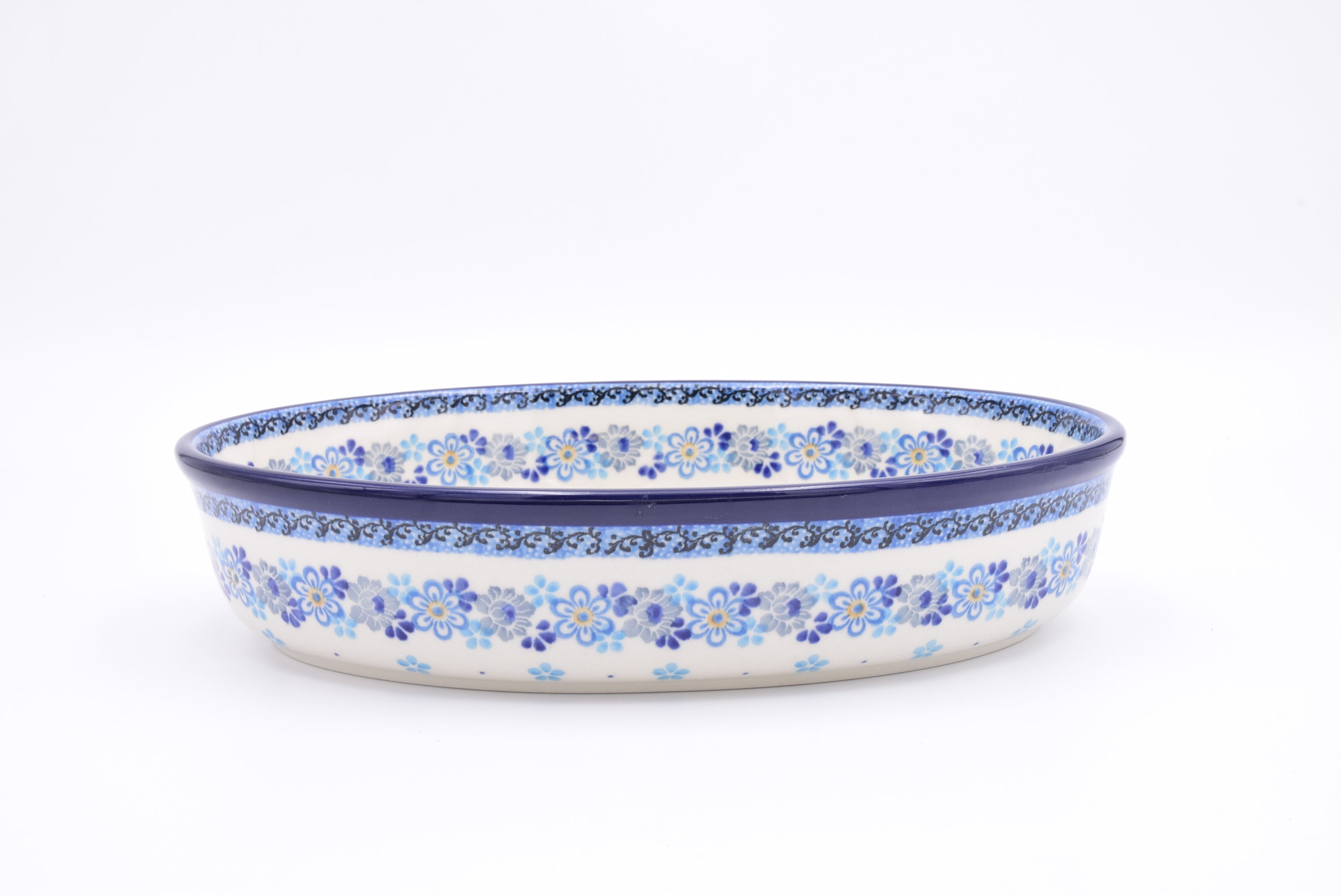 298 Bunzlau Ovenschaal Ovaal 2194