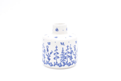 D95 Bunzlau Vaas 2994 - Blij Blauw Bunzlau