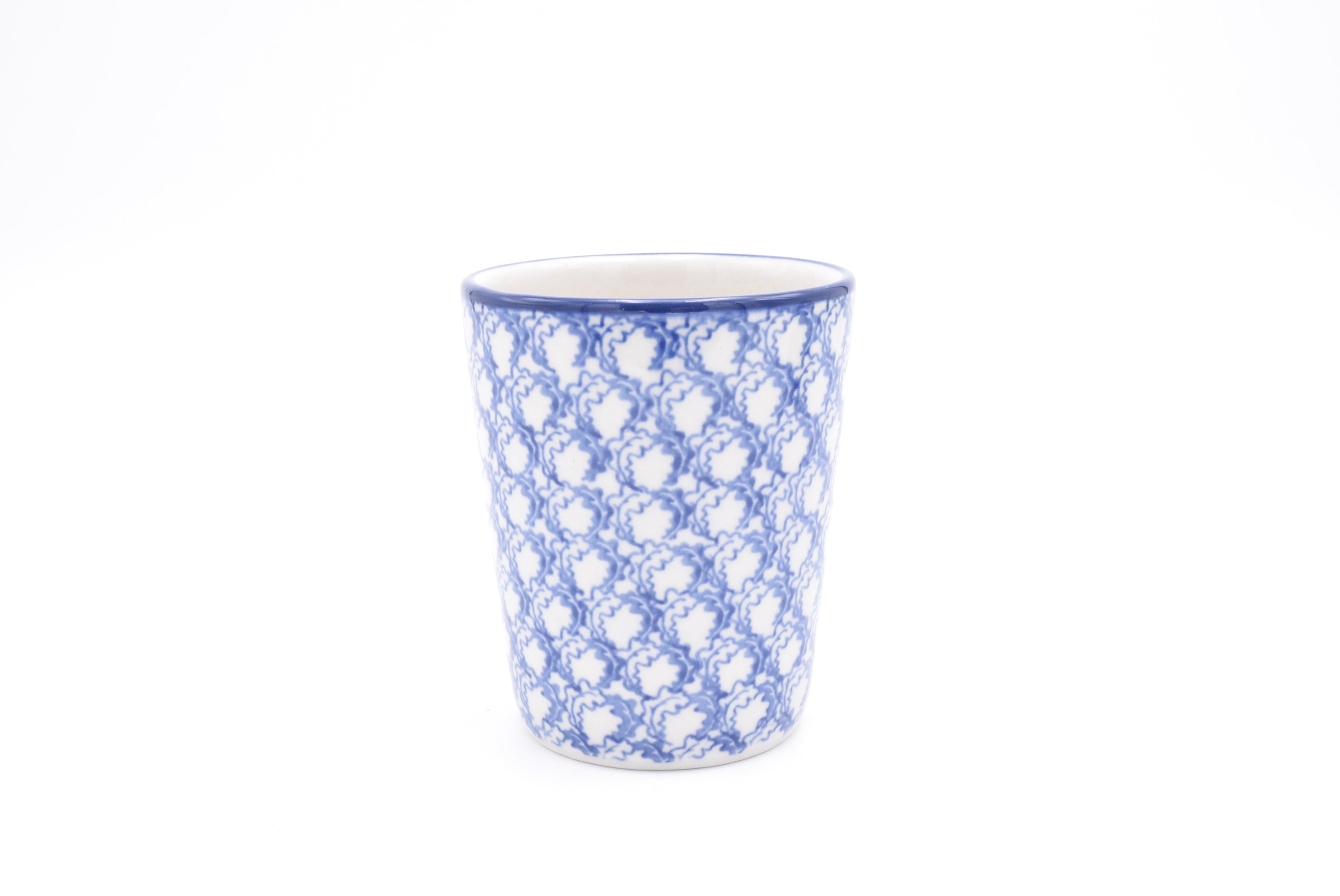 E83 Bunzlau Tumbler ..2? - Blij Blauw Bunzlau