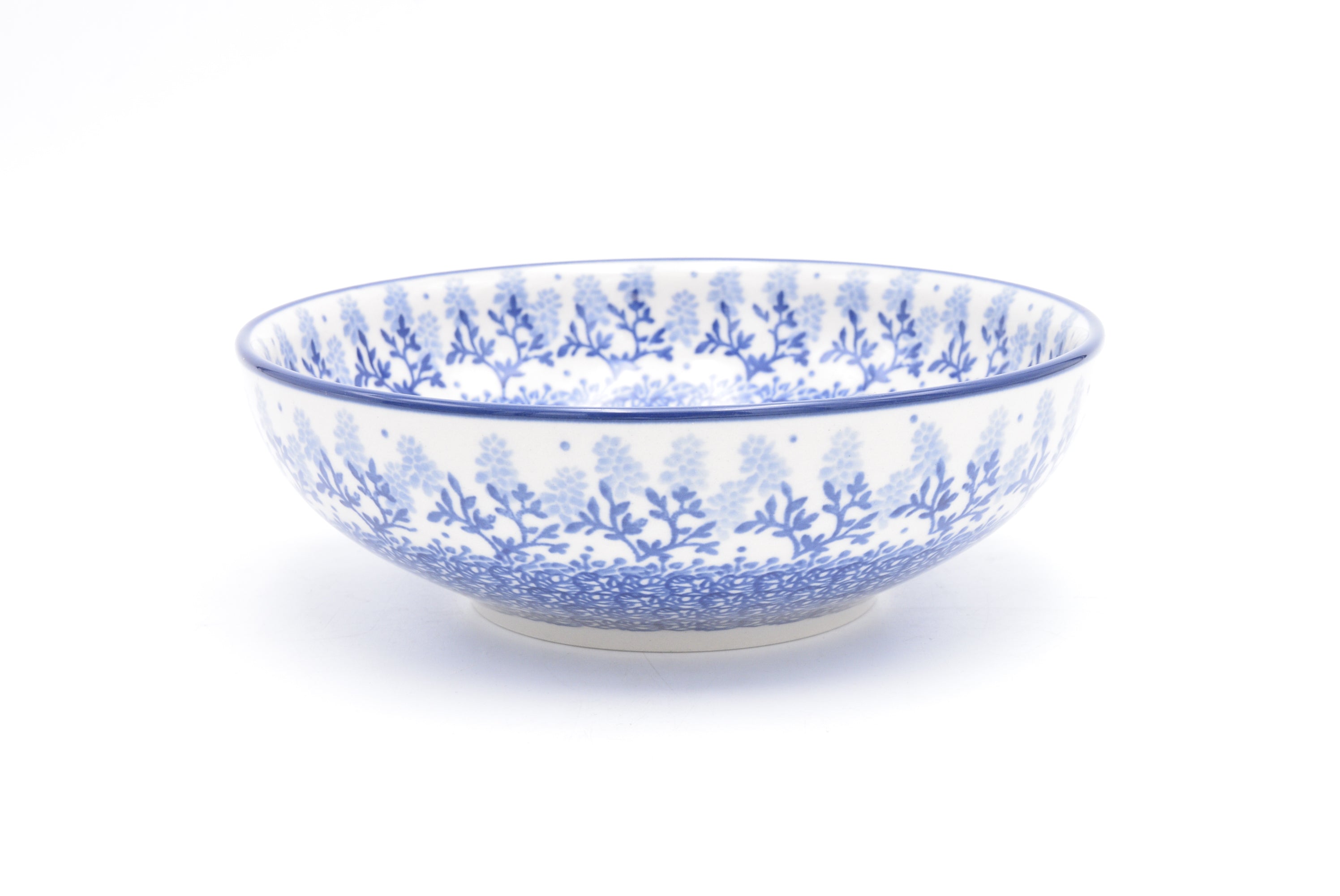 B90 Bunzlau Schaaltje laag 3205 - Blij Blauw Bunzlau