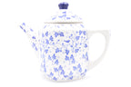 F94 Bunzlau Thee/koffiepot 3206 - Blij Blauw Bunzlau