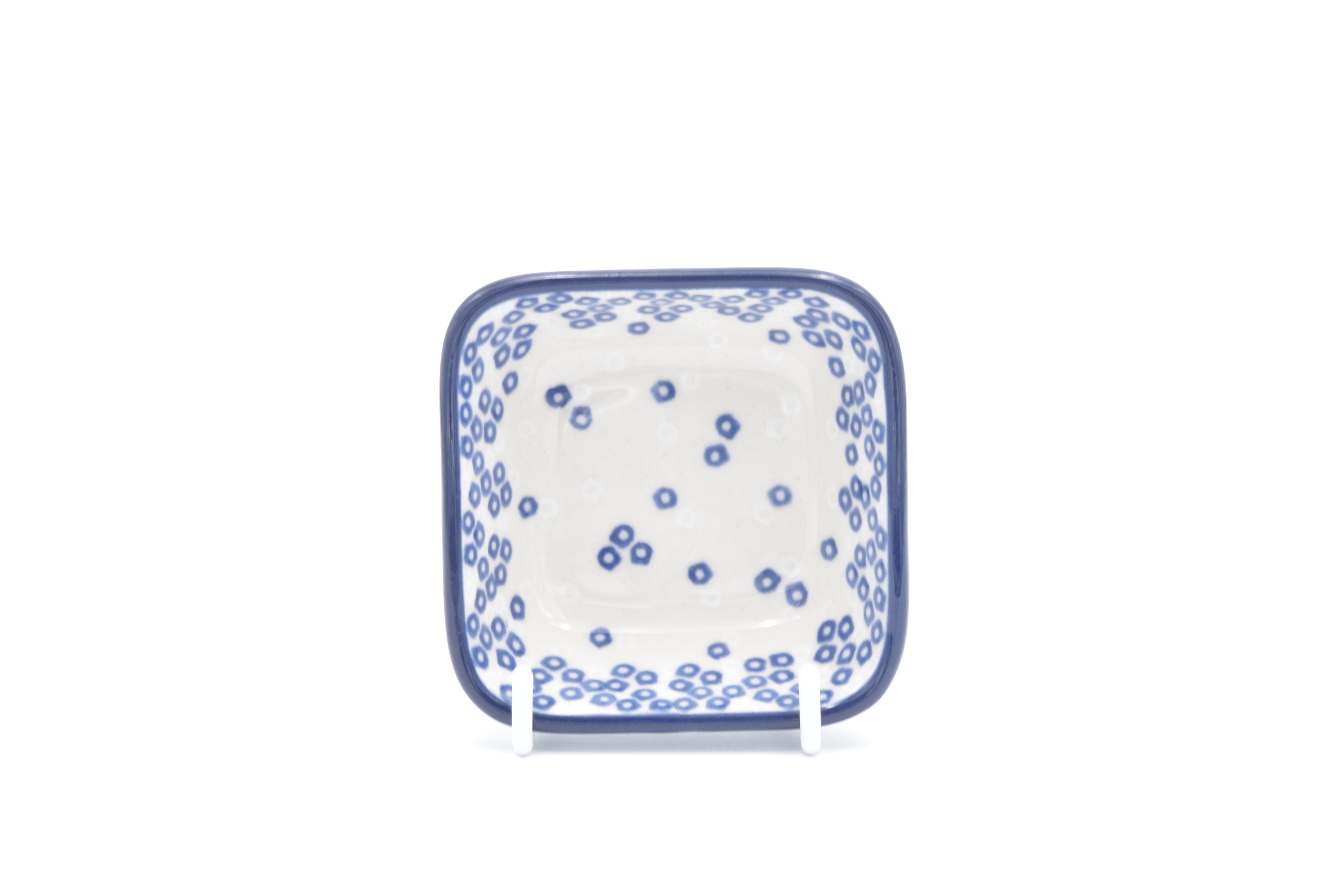 604 Bunzlau Tapasschaaltje 3207 - Blij Blauw Bunzlau