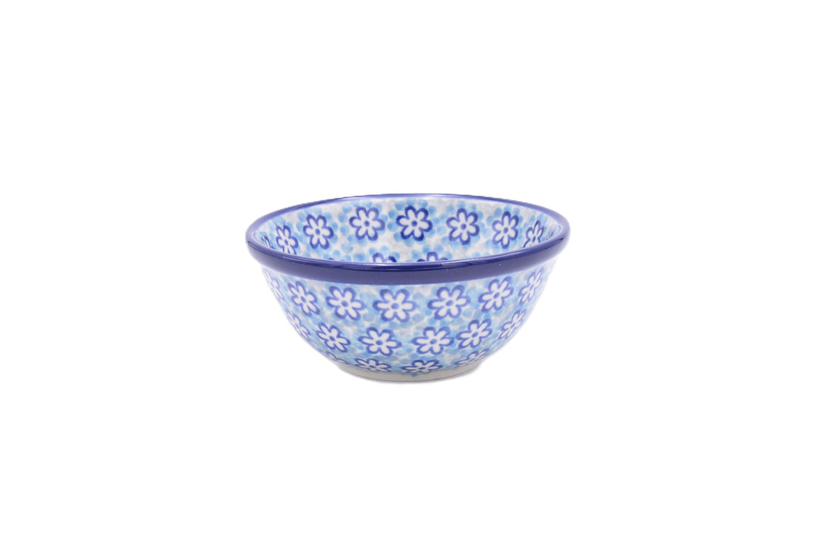 558 Bunzlau Nestschaal 3212 - Blij Blauw Bunzlau