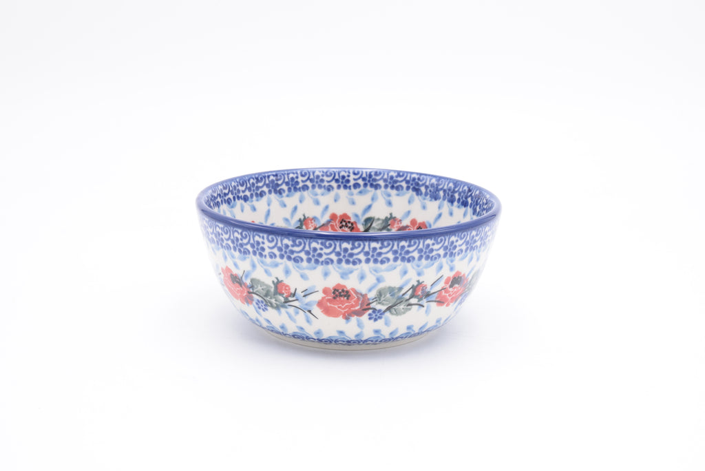 017 Bunzlau Ricebowl  3214 - Blij Blauw Bunzlau