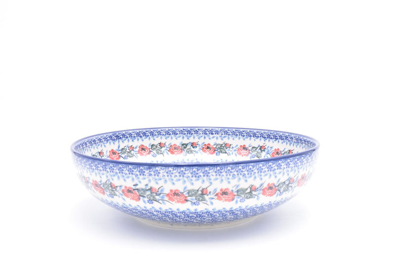 C36 Bunzlau Schaal laag 3214 - Blij Blauw Bunzlau
