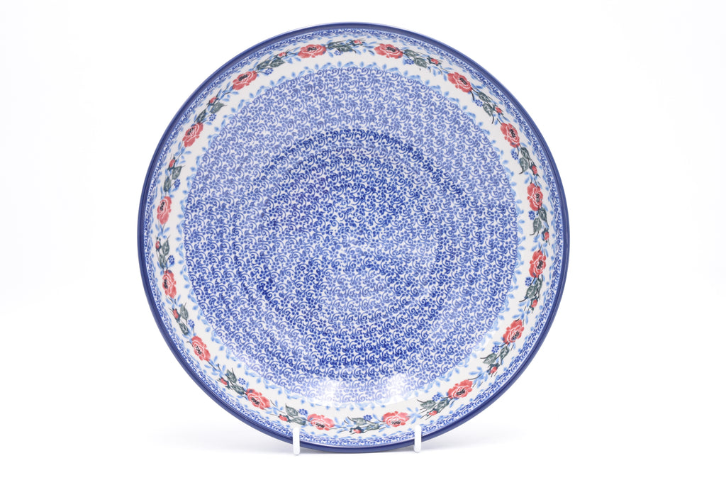 C36 Bunzlau Schaal laag 3214 - Blij Blauw Bunzlau