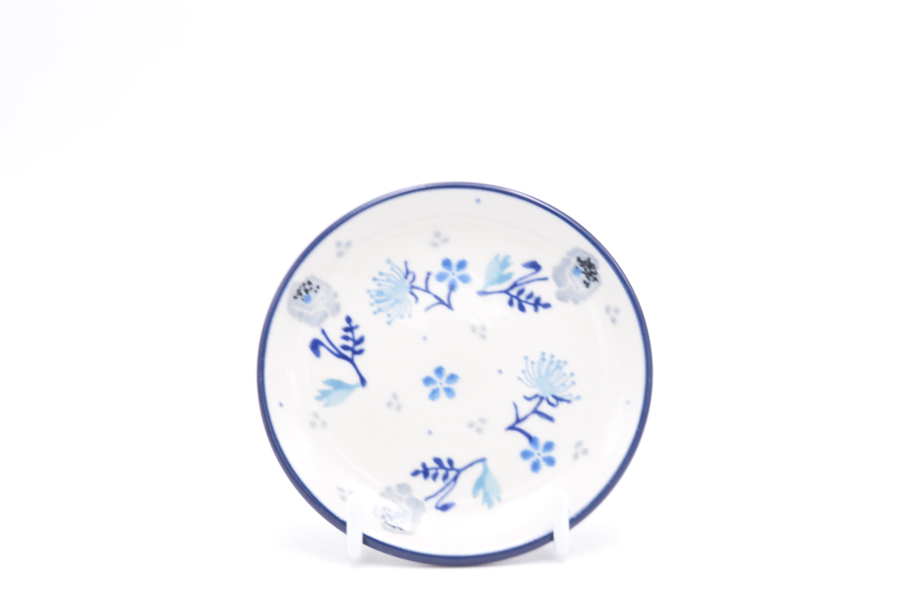 262 Bunzlau Petit Four 3215 - Blij Blauw Bunzlau