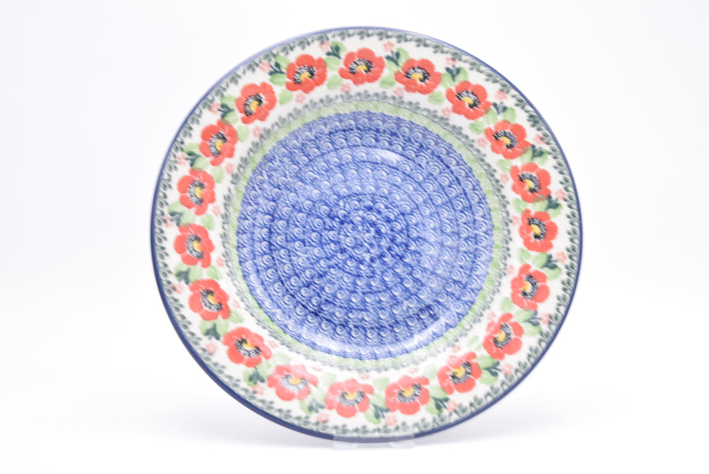 014 Bunzlau Soepbord 3219 - Blij Blauw Bunzlau