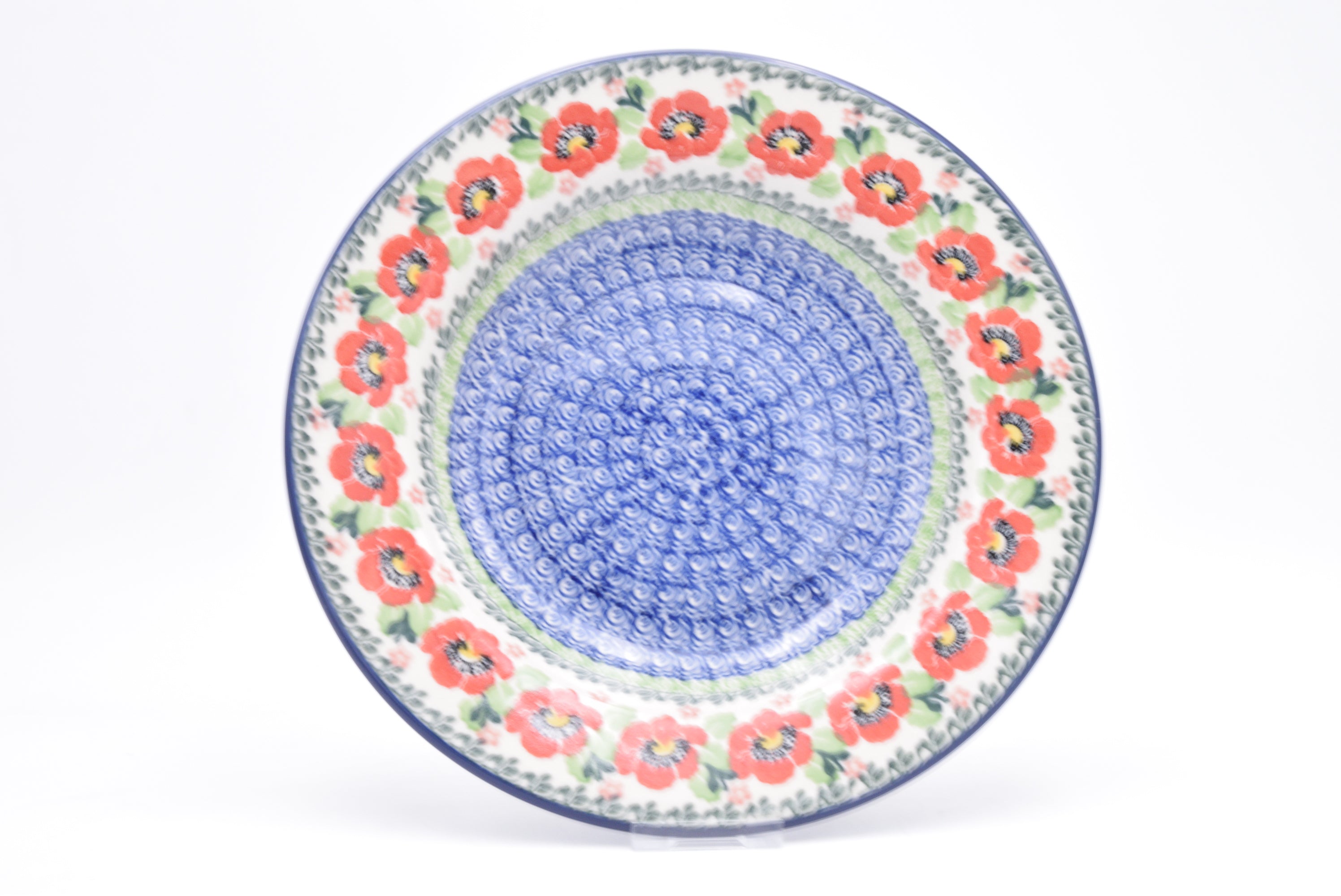 014 Bunzlau Soepbord 3219 - Blij Blauw Bunzlau