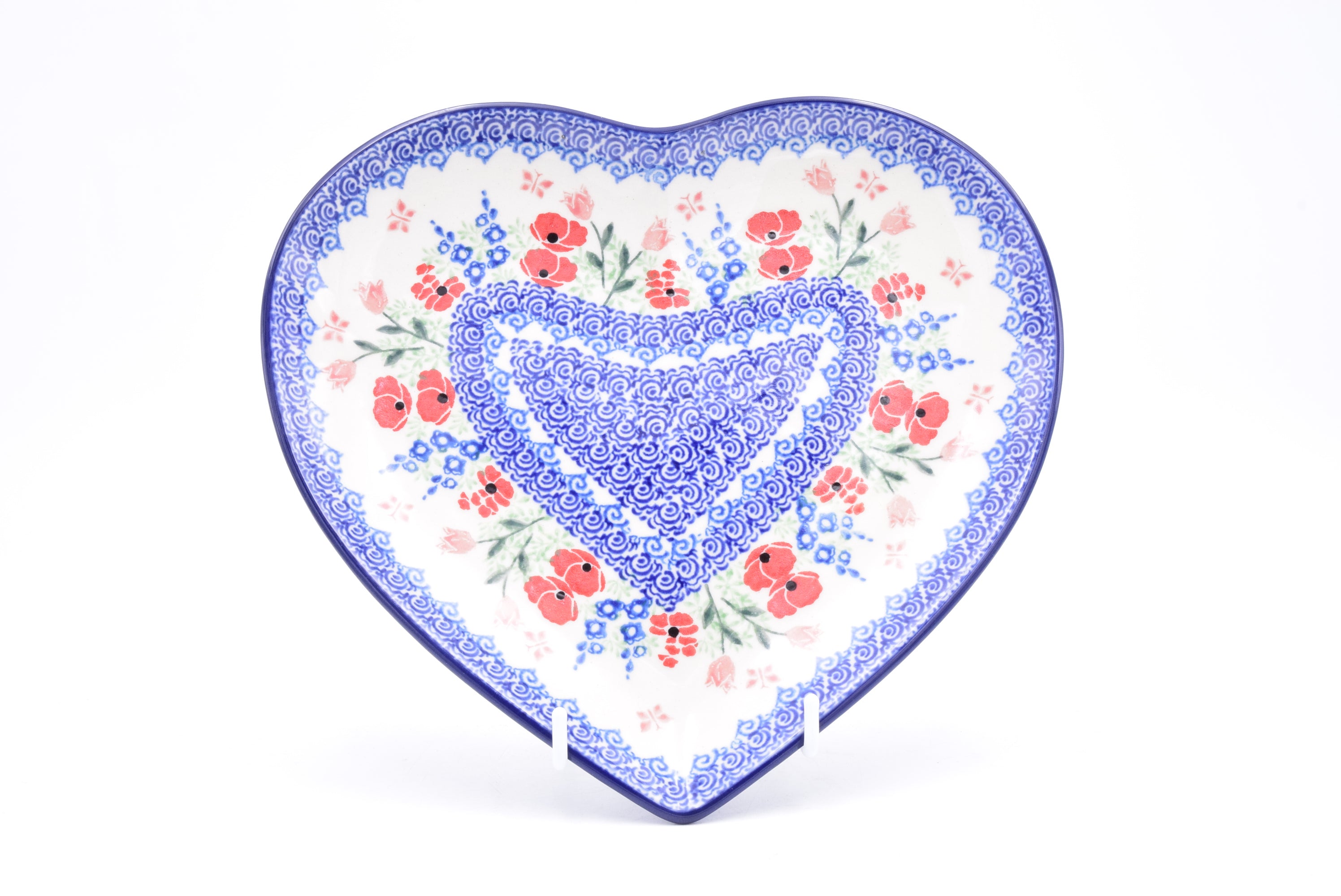 925 Bunzlau Serveerschaal Hart 3220