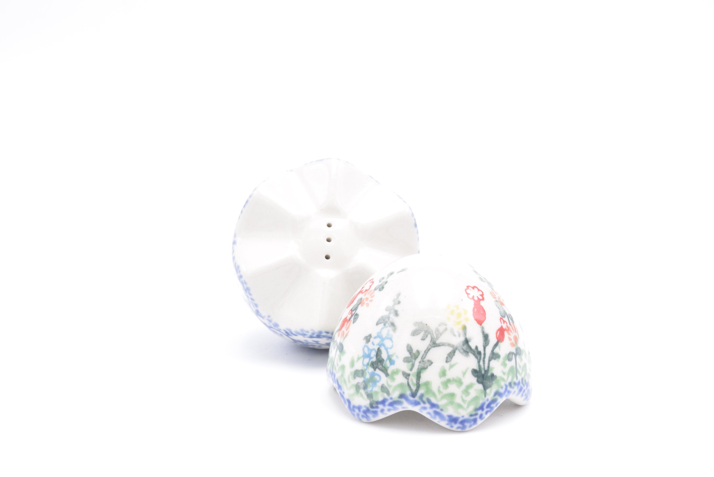 C46 Bunzlau peper en zout 3230 - Blij Blauw Bunzlau