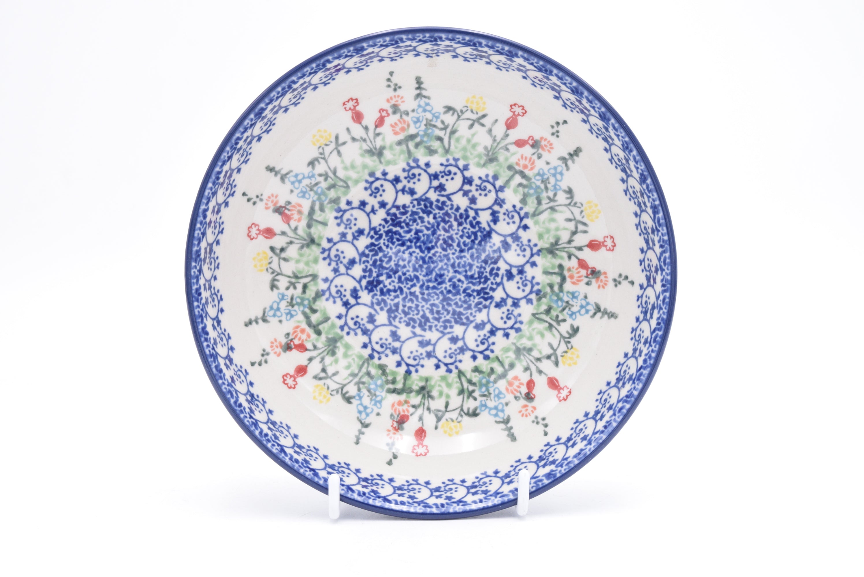 B90 Bunzlau Schaaltje laag 3230 - Blij Blauw Bunzlau