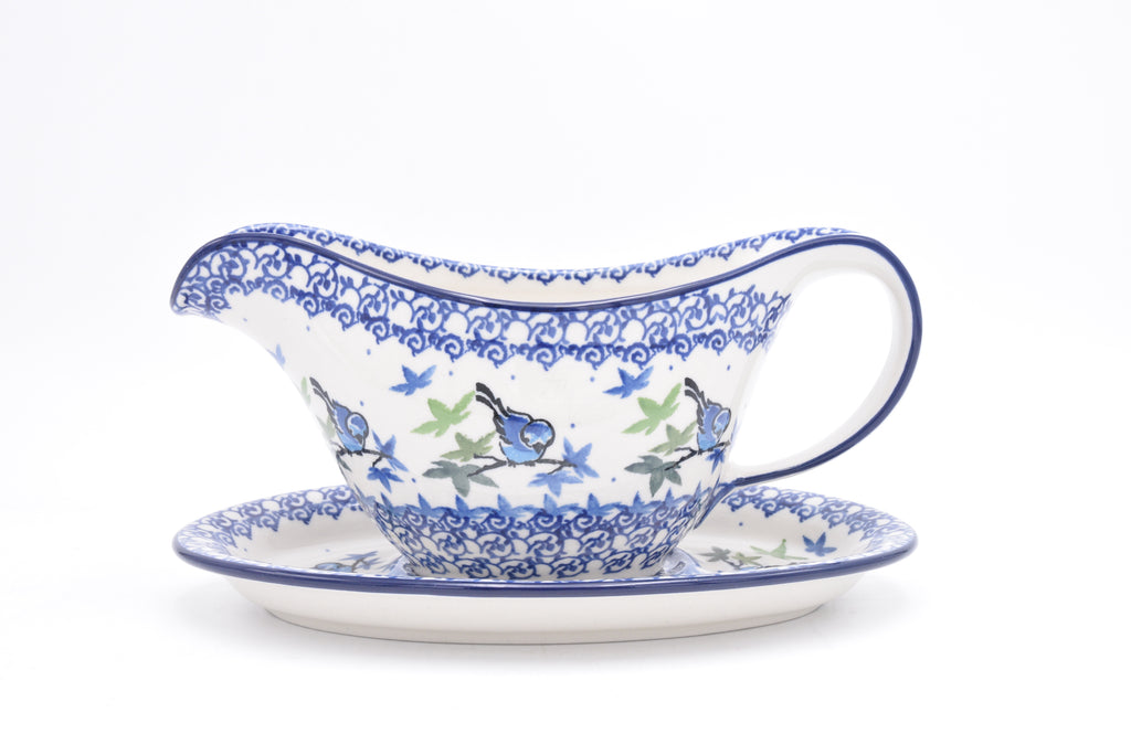 239 Bunzlau Sauskom 3235 - Blij Blauw Bunzlau