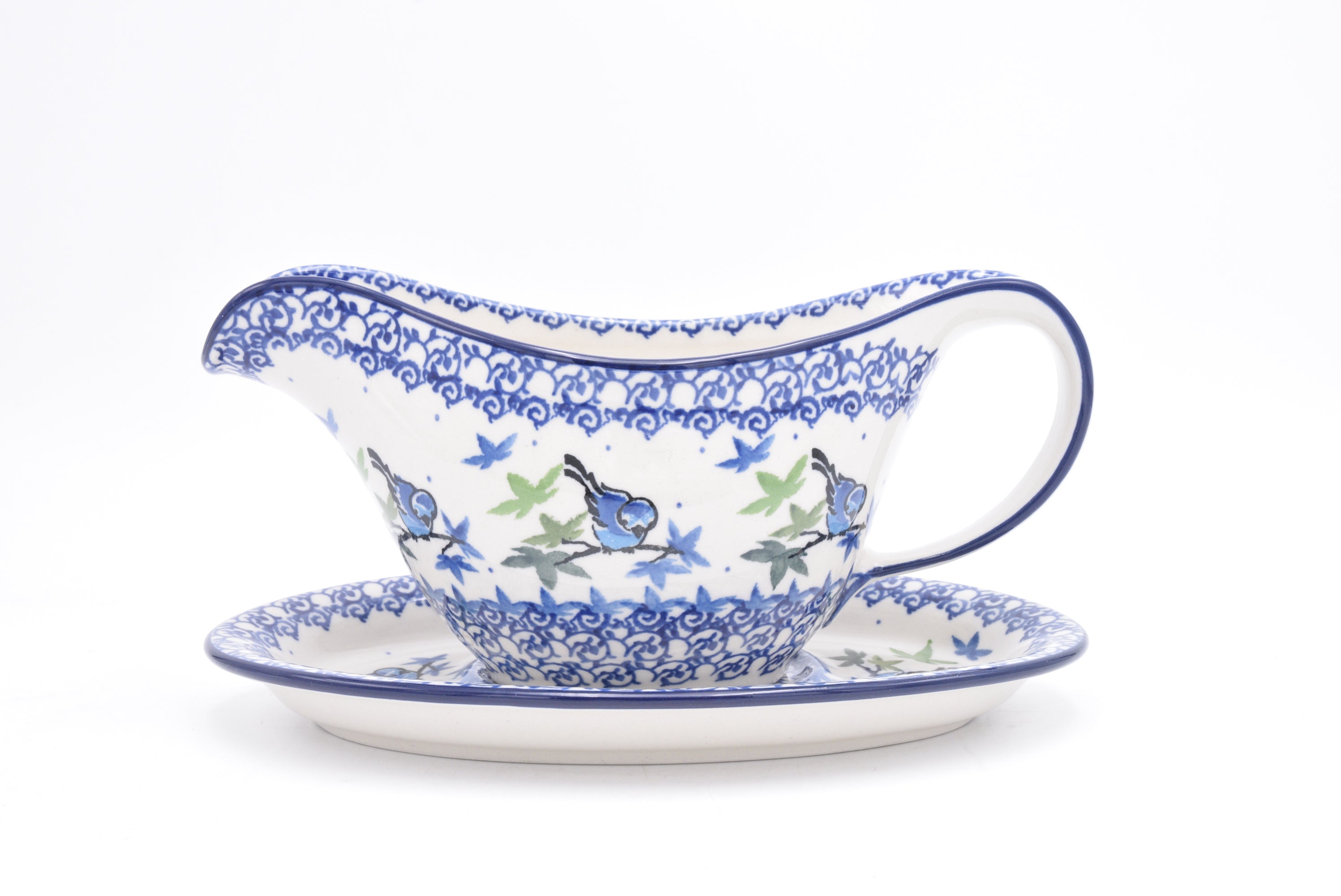 239 Bunzlau Sauskom 3235 - Blij Blauw Bunzlau