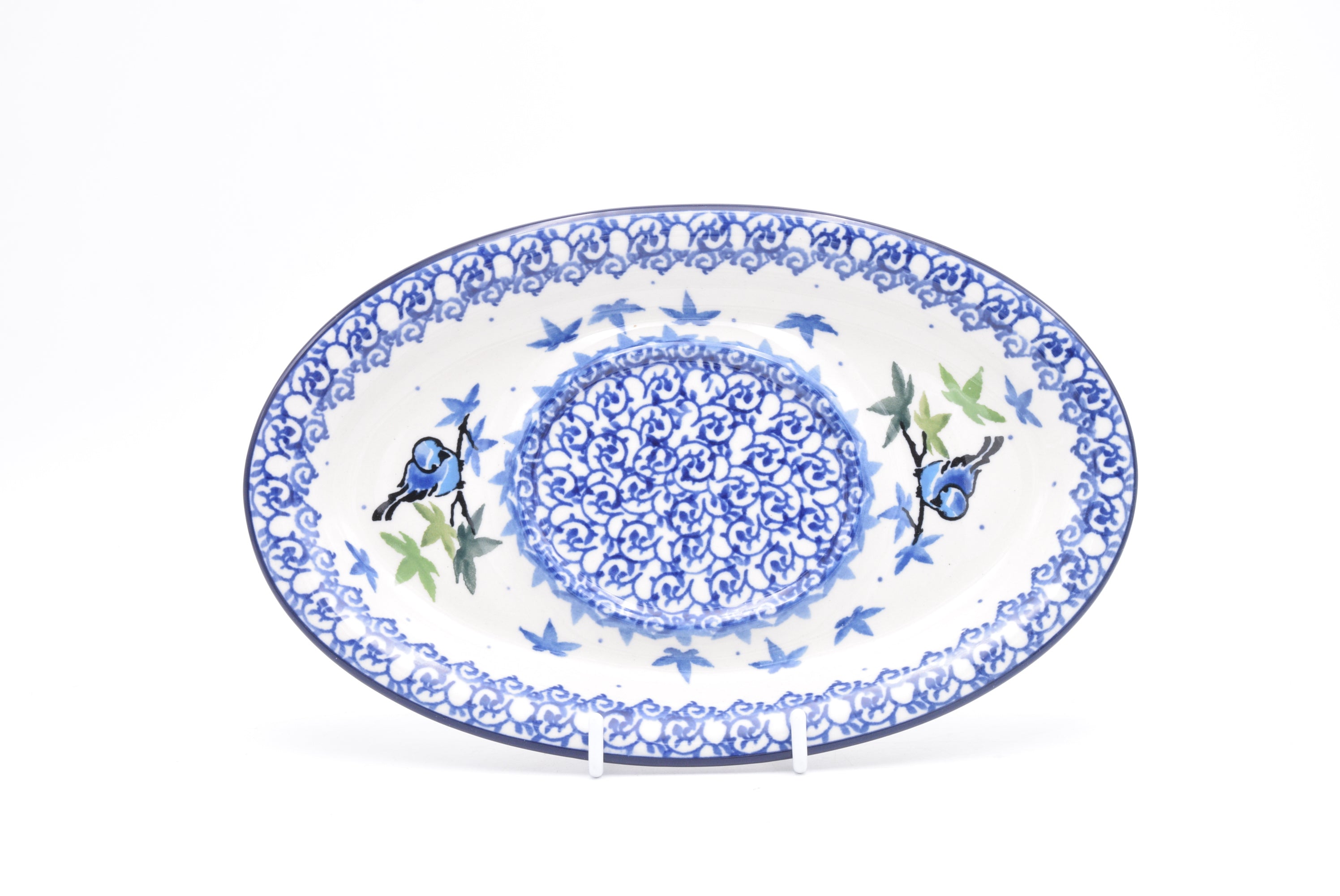 239 Bunzlau Sauskom 3235 - Blij Blauw Bunzlau