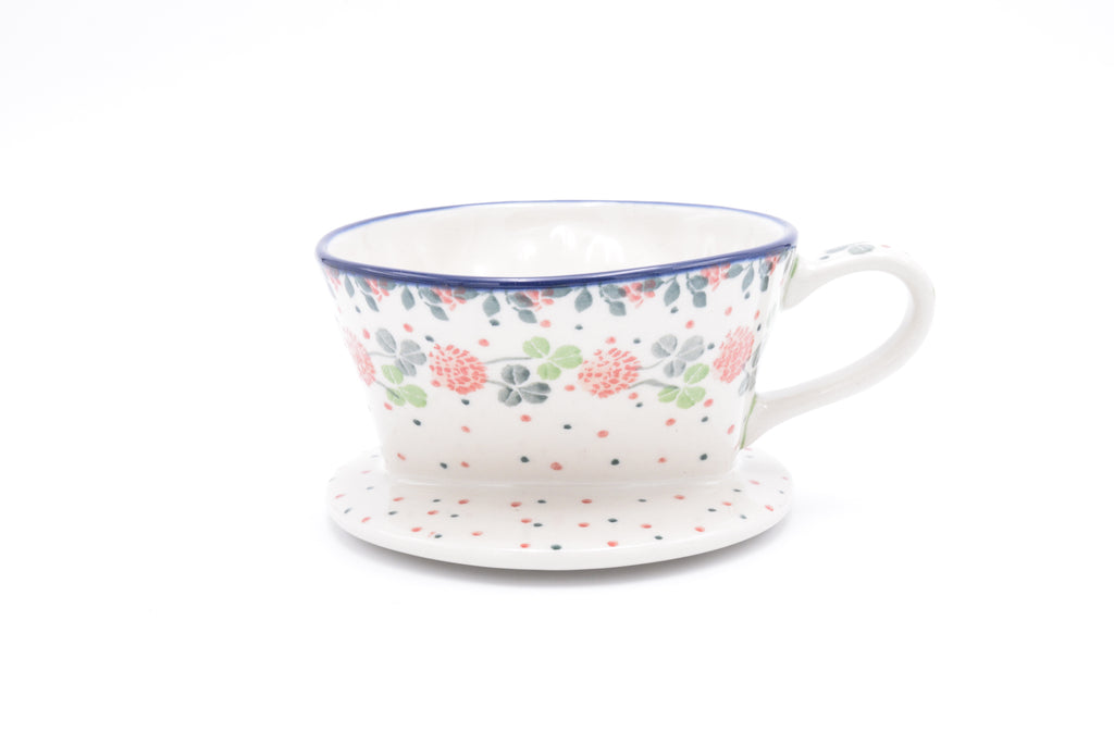 D04 Bunzlau koffiefilter 3239 - Blij Blauw Bunzlau