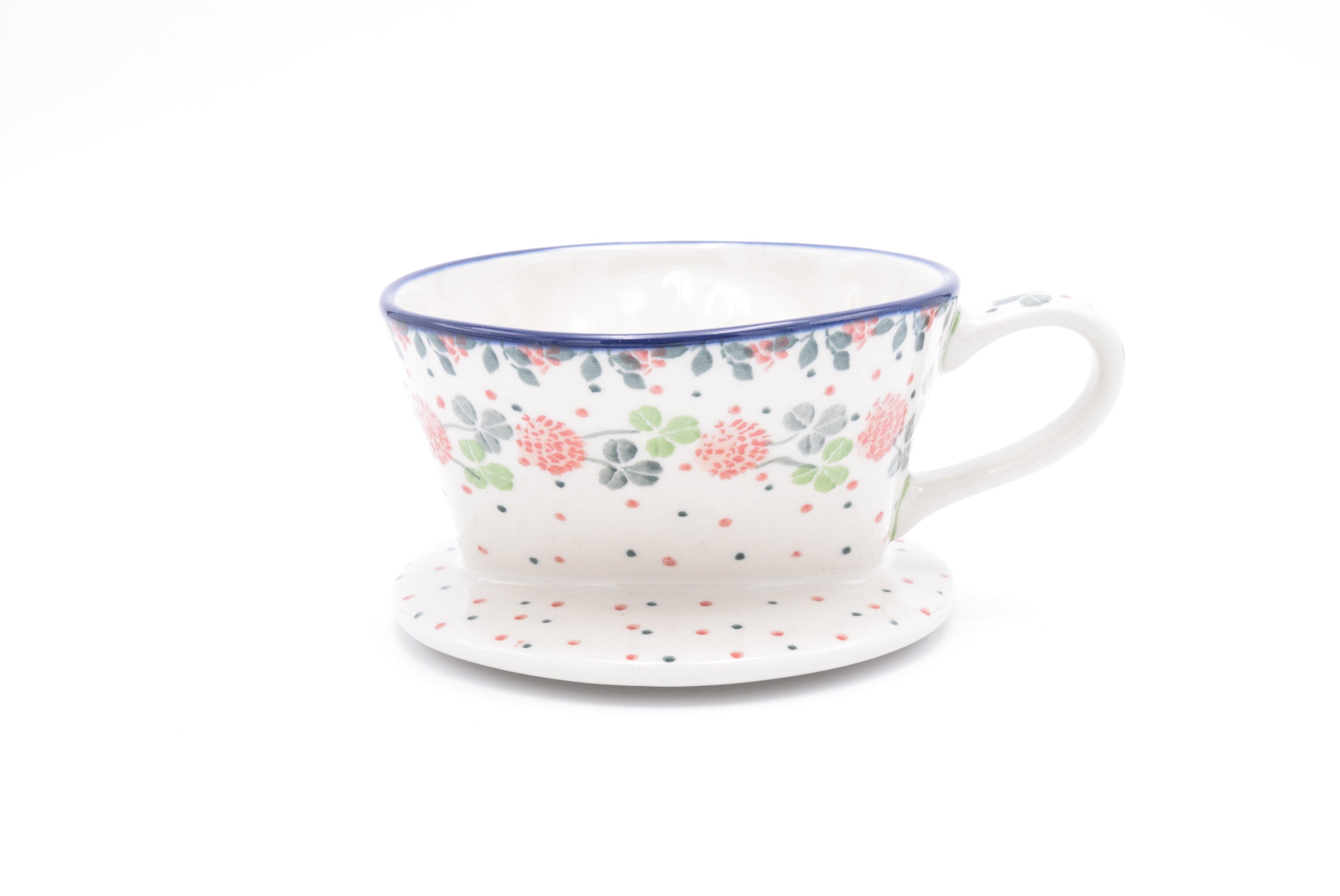D04 Bunzlau koffiefilter 3239 - Blij Blauw Bunzlau