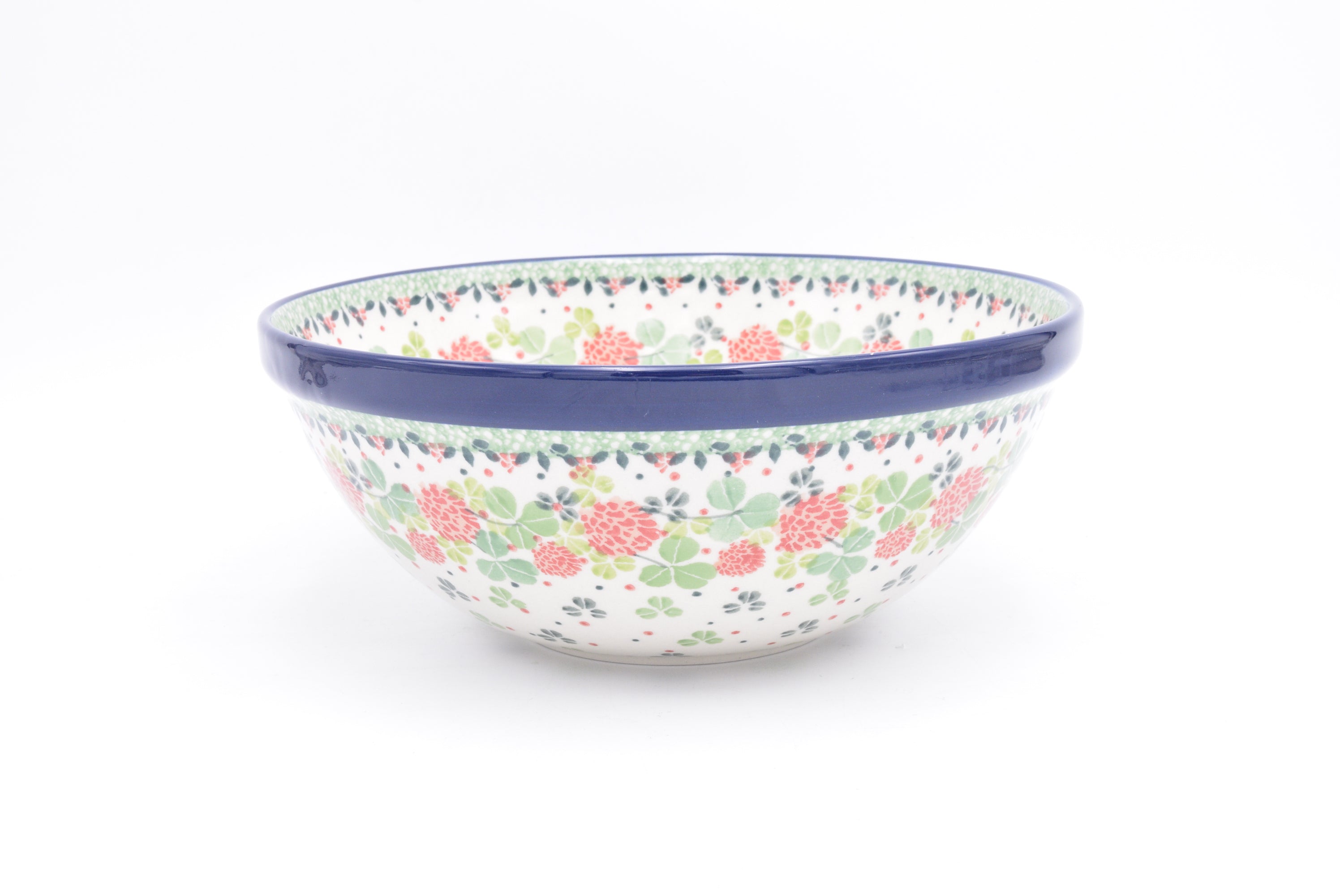 056 Bunzlau Nestschaal 3239 - Blij Blauw Bunzlau