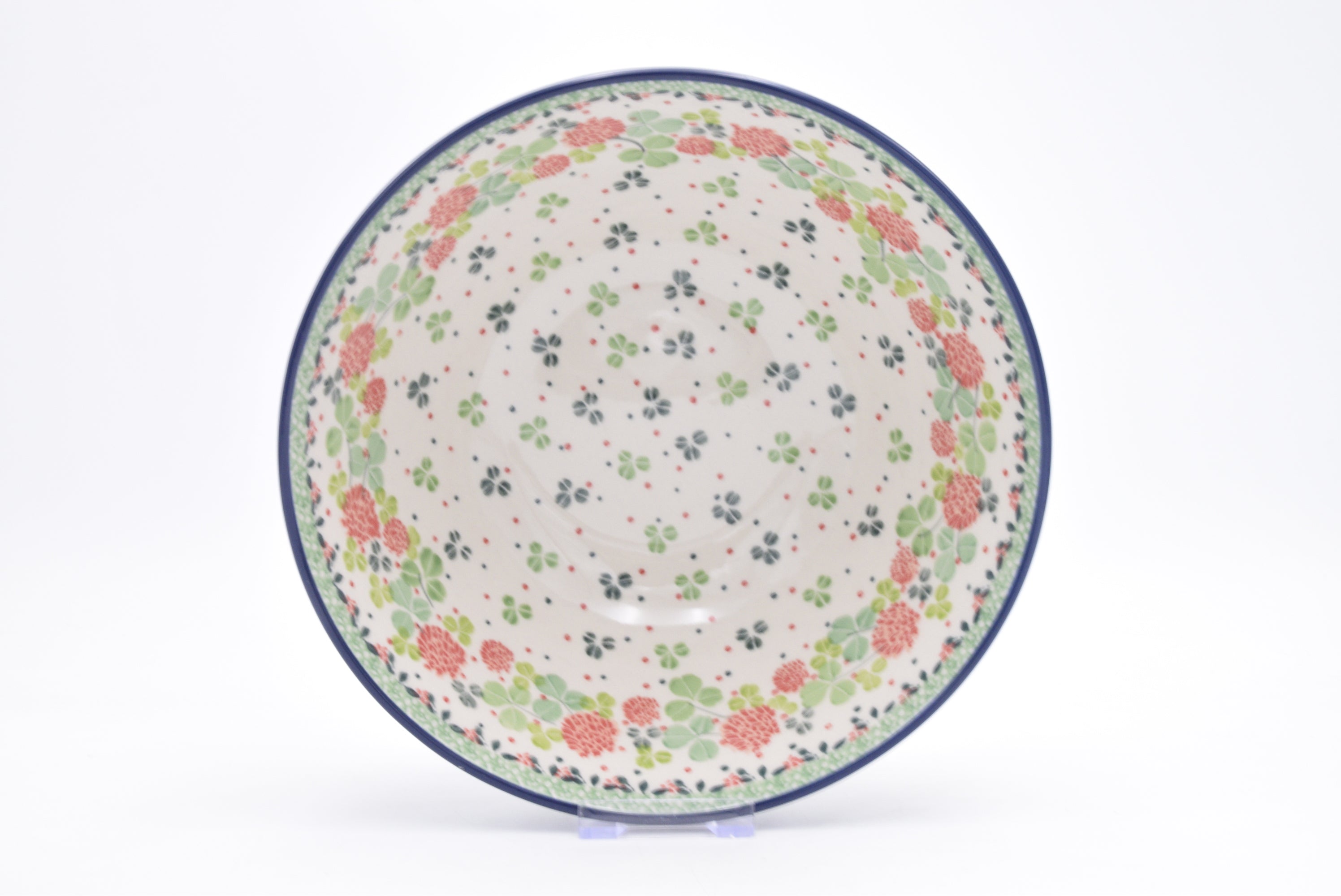 056 Bunzlau Nestschaal 3239 - Blij Blauw Bunzlau