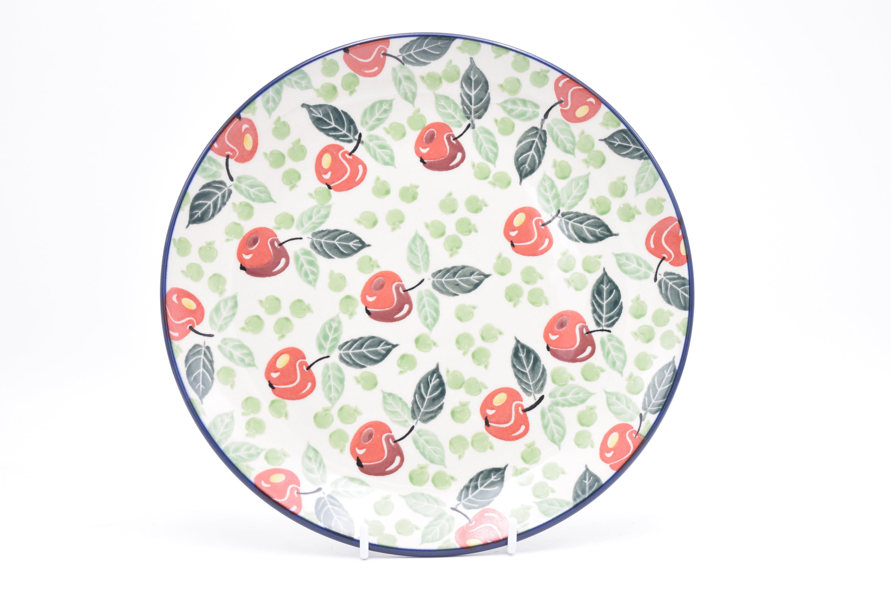 257 Bunzlau Dinerbord 3248 - Blij Blauw Bunzlau