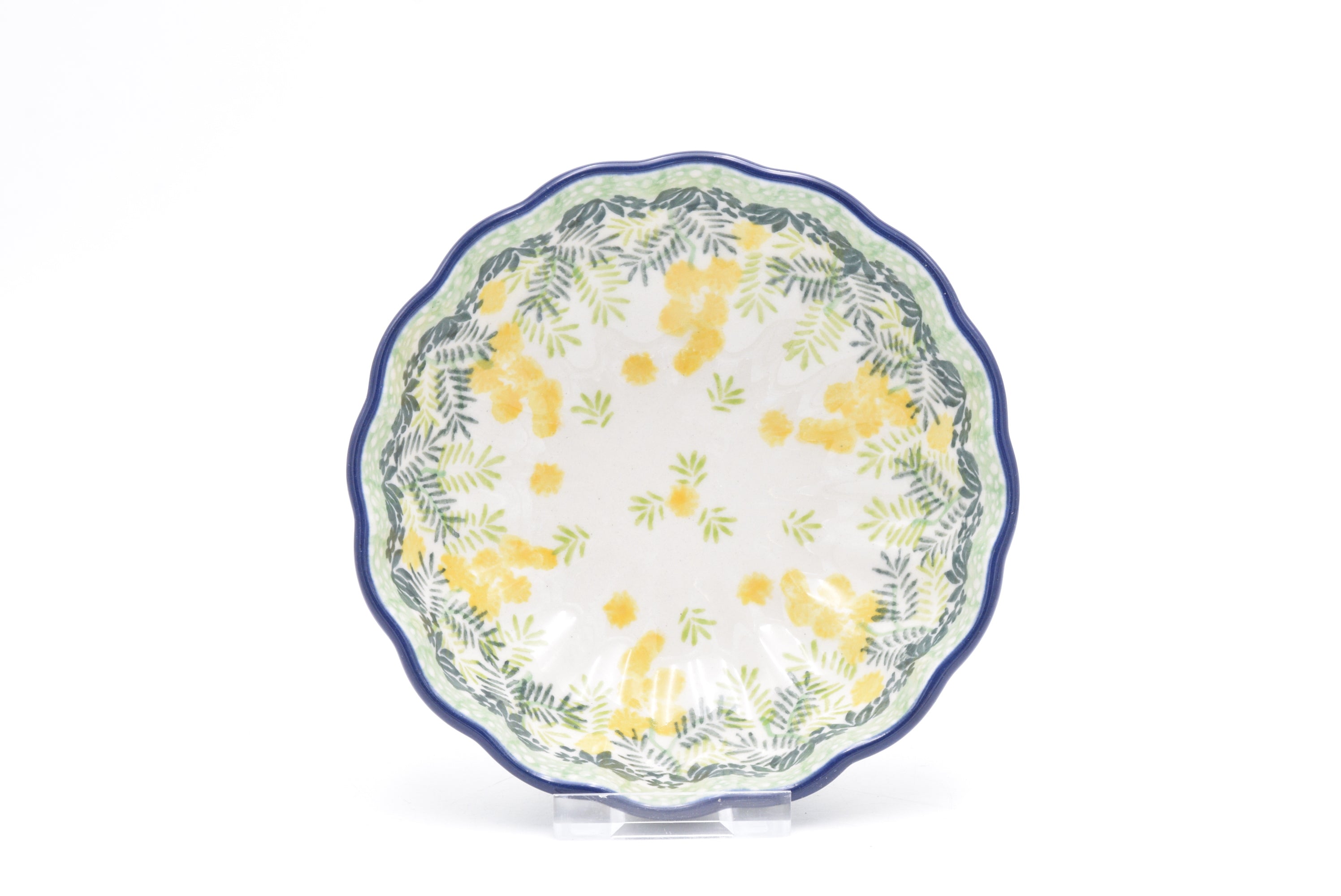 023 Bunzlau Schaaltje Ribbel 3265 - Blij Blauw Bunzlau