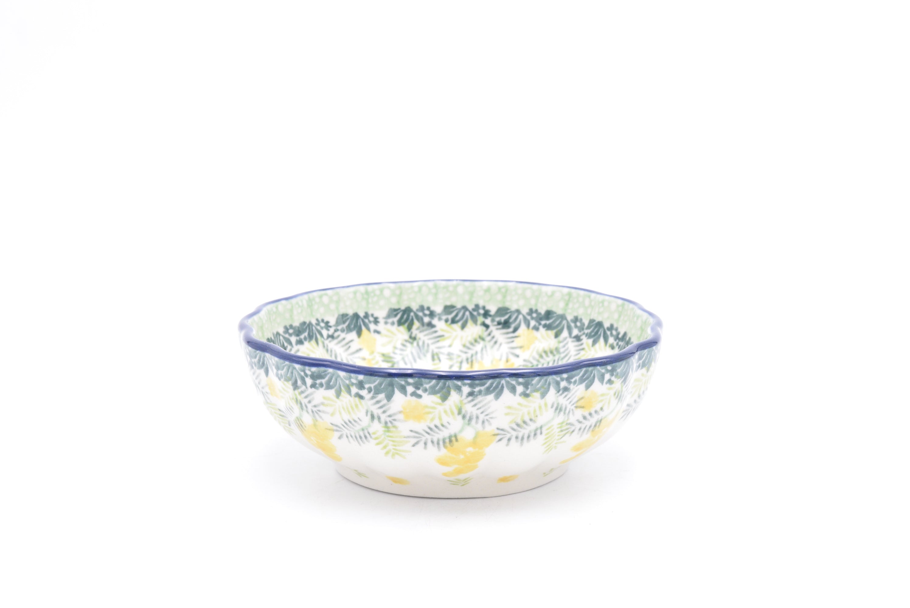 023 Bunzlau Schaaltje Ribbel 3265 - Blij Blauw Bunzlau