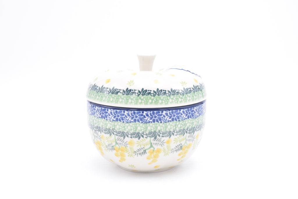 034 Appelpot 3265 - Blij Blauw Bunzlau