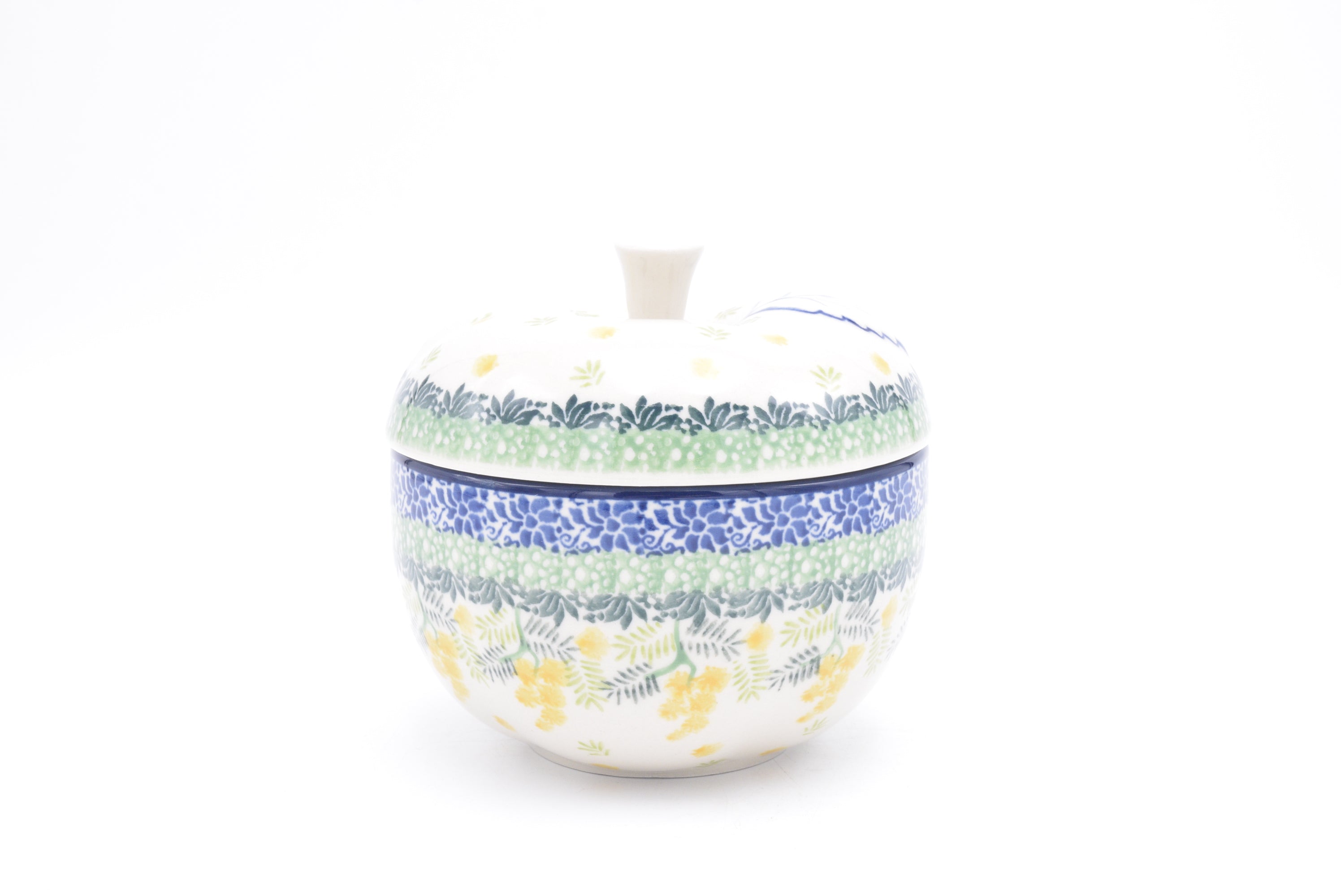 034 Appelpot 3265 - Blij Blauw Bunzlau