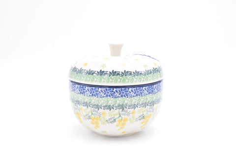 034 Appelpot 3265 - Blij Blauw Bunzlau