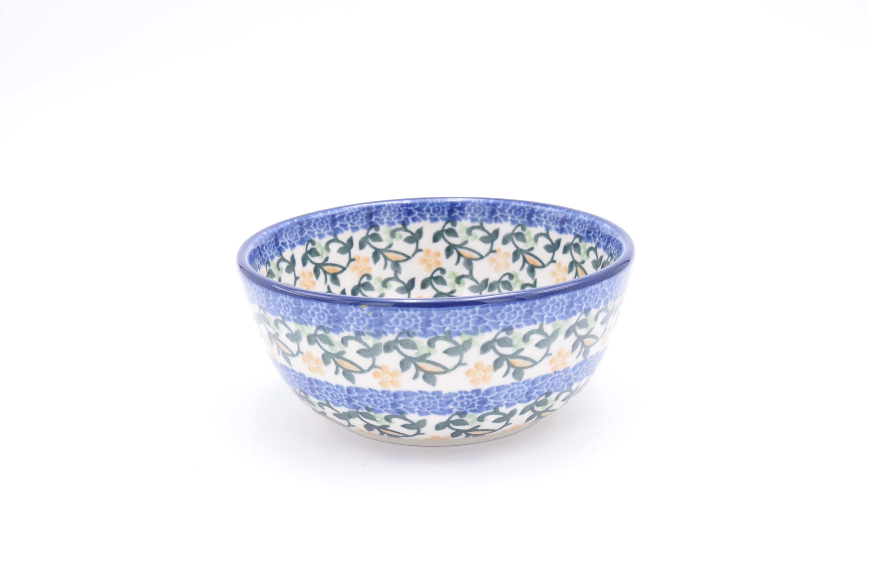017 Bunzlau Ricebowl  3273 - Blij Blauw Bunzlau