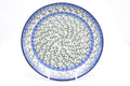 257 Bunzlau Dinerbord 3273 - Blij Blauw Bunzlau