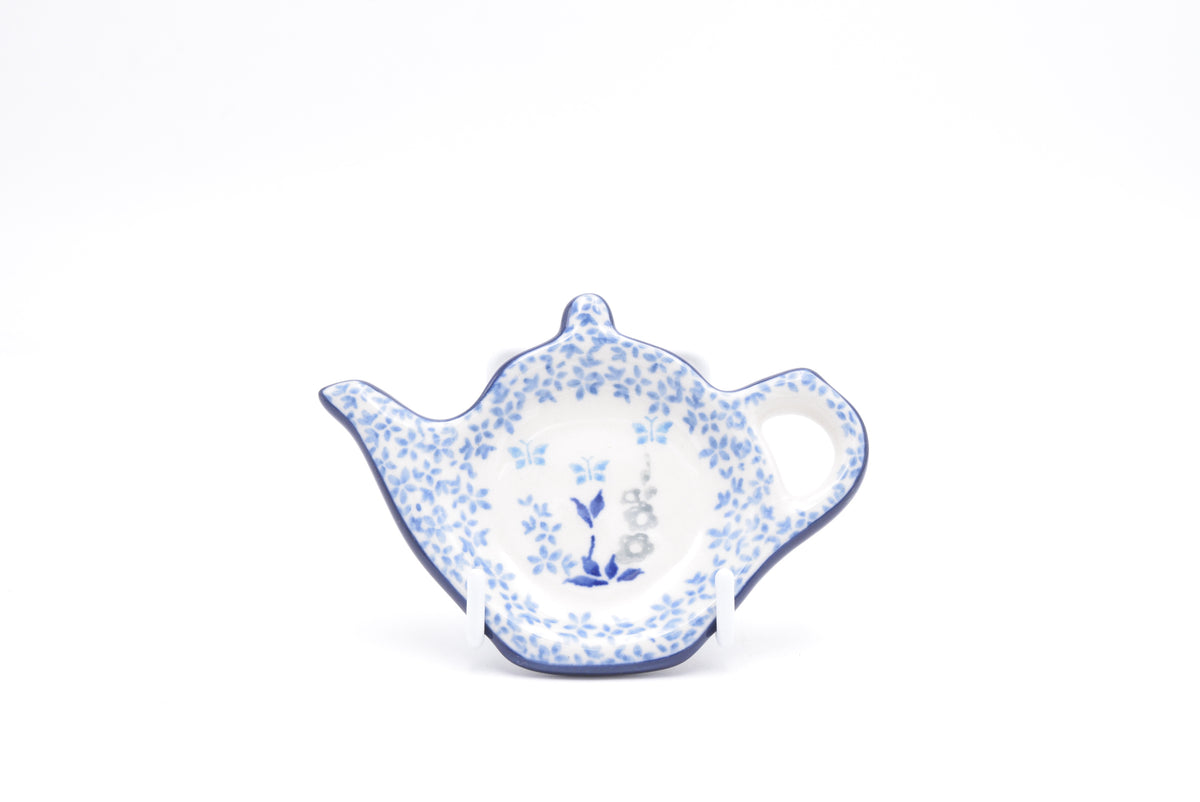 766 Bunzlau Theetipje 3278 - Blij Blauw Bunzlau
