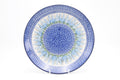 223 Bunzlau Dinerbord 3279 - Blij Blauw Bunzlau