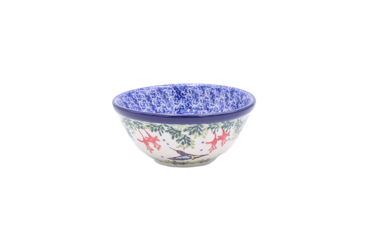 558 Bunzlau Nestschaal 3280 - Blij Blauw Bunzlau