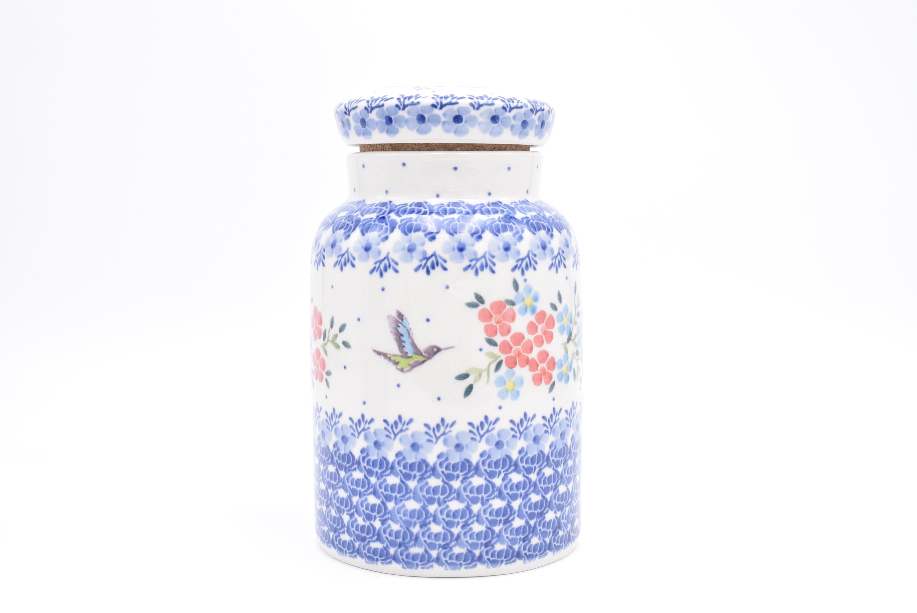 E 30 Bunzlau Voorraadpot 3282 - Blij Blauw Bunzlau