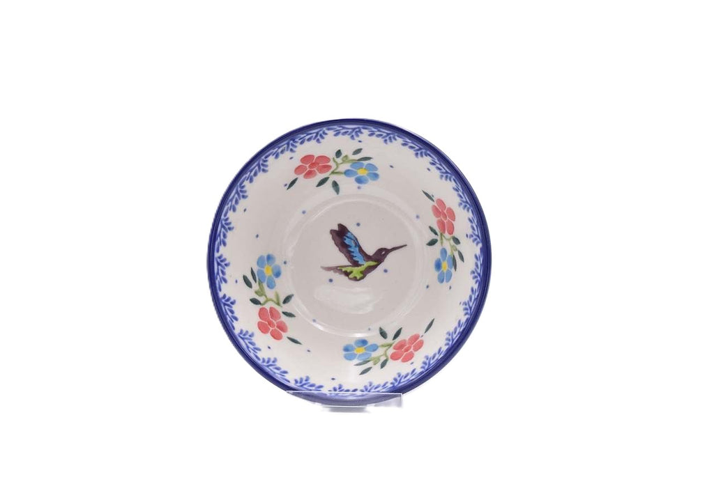 558 Bunzlau Nestschaal 3282 - Blij Blauw Bunzlau
