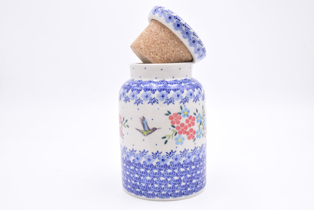 E 30 Bunzlau Voorraadpot 3282 - Blij Blauw Bunzlau